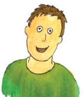 Massimino, personaggio del libro "L'orto dei bambini"
